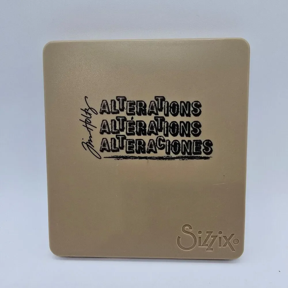 Sizzix Tim Holtz Alterations ASSEMBLY SNOWMAN Bigz Die 658770